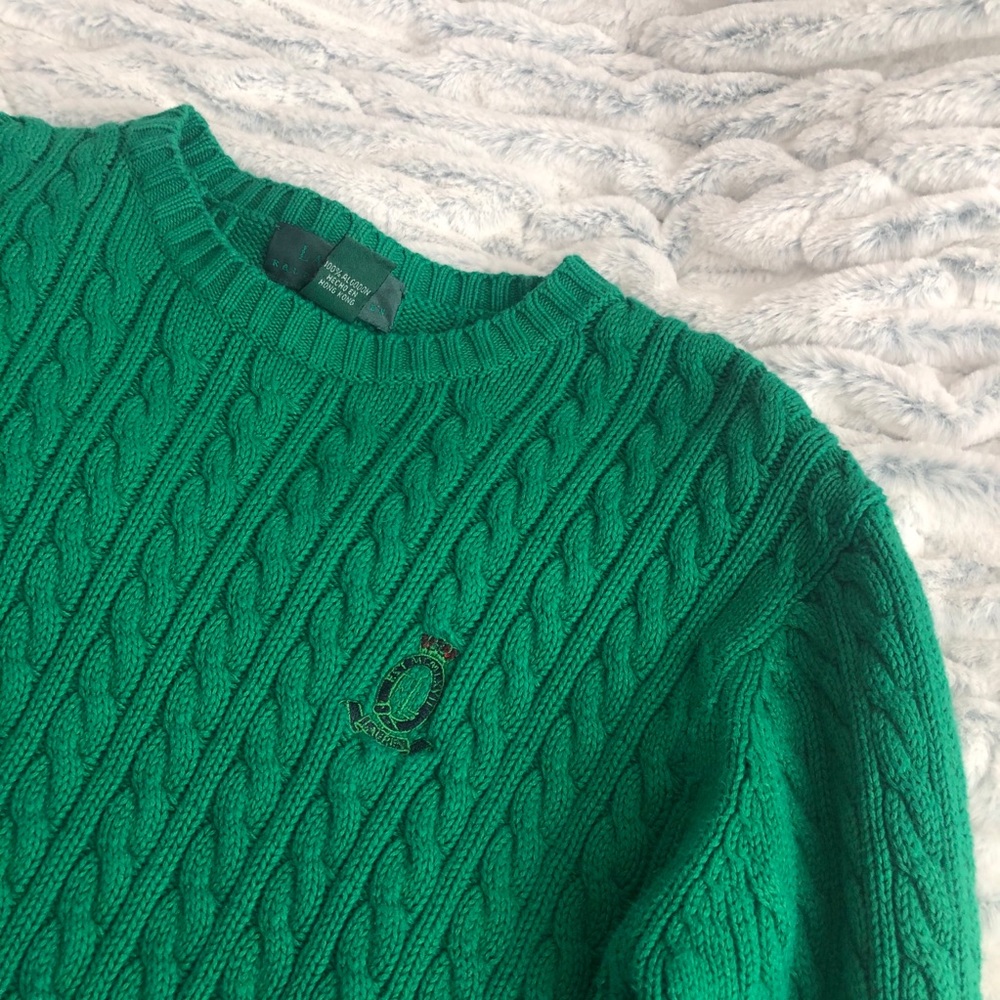 Vintage Ralph Lauren Cropped Sweater